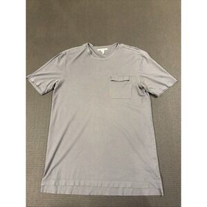 Helmut Lang Shirt Mens‎ Small Gray Pocket Crewneck Minimalist Streetwear